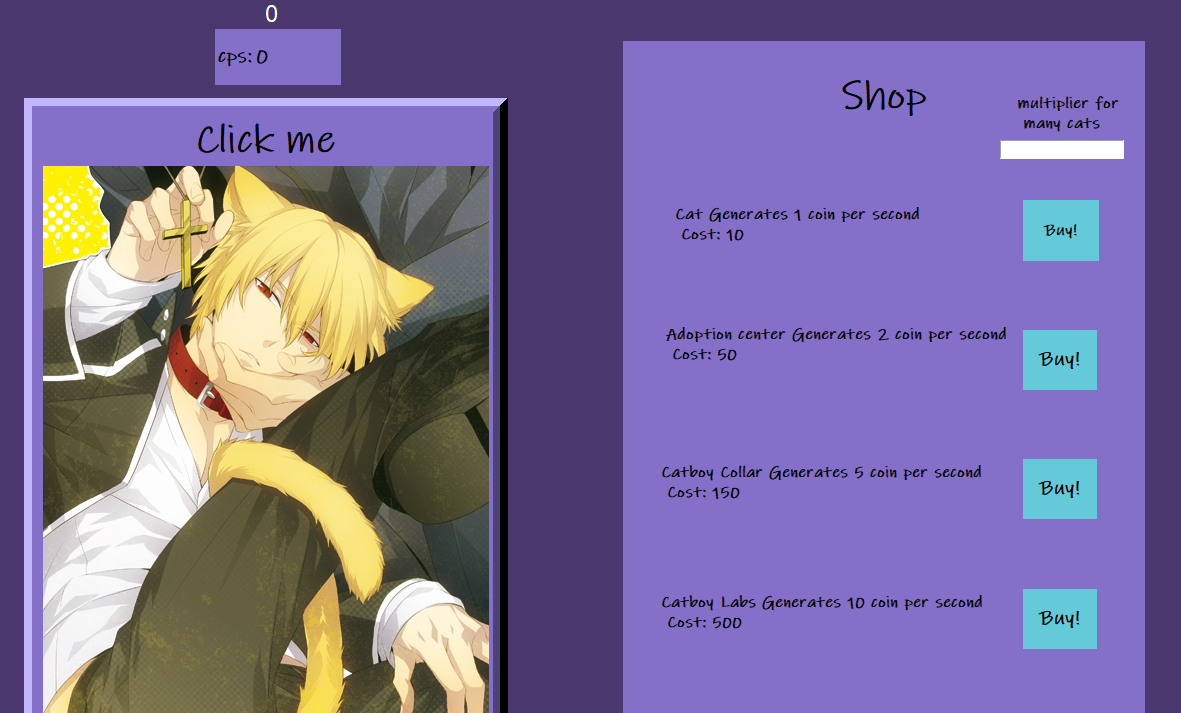 My first attempt at gamedev